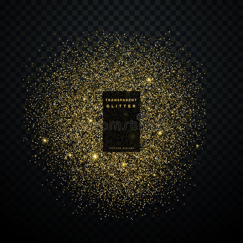 Złocisty błyskotliwość wybuch błyszczący błyska confetti tło ilustracja wektor Złocisty błyskotliwość wybuch błyszczący błyska confetti tło ilustracja wektor