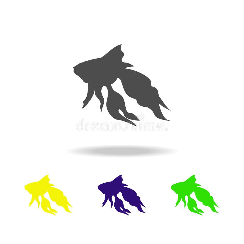 złoto rybiej sylwetki stubarwne ikony Element baśniowi bohaterzy ilustracyjni Znaki i symbol inkasowa ikona dla stron internetowy ilustracja wektor złoto rybiej sylwetki stubarwne ikony Element baśniowi bohaterzy ilustracyjni Znaki i symbol inkasowa ikona dla stron internetowy ilustracja wektor