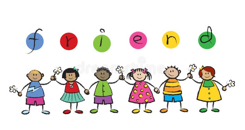 ¡Somos amigos! libre illustration ¡Somos amigos! libre illustration