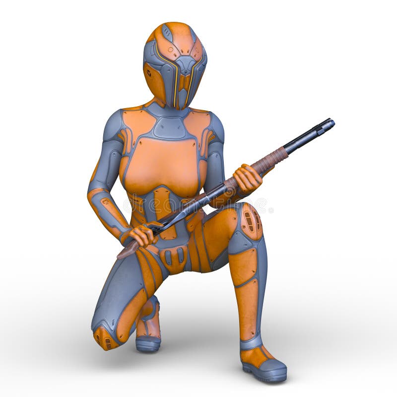 3. ª representación de cibermujer libre illustration