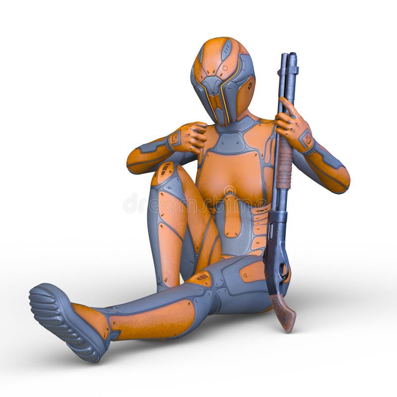3. ª representación de cibermujer libre illustration