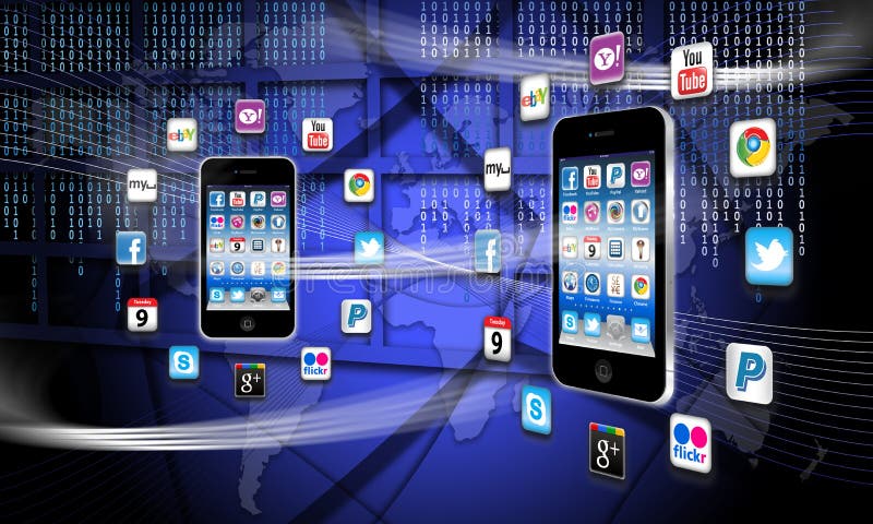 ¿Cuál es apps está en su red del teléfono móvil?