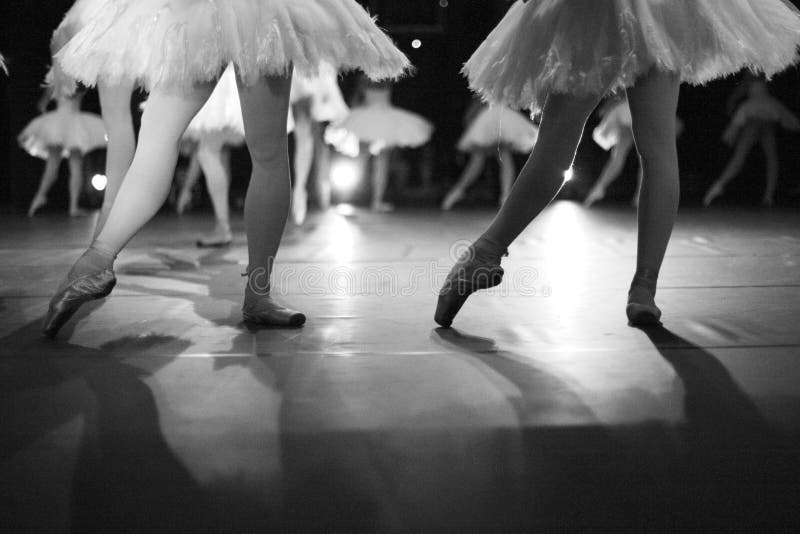 À de la danse de ballet photo libre de droits À de la danse de ballet photo libre de droits