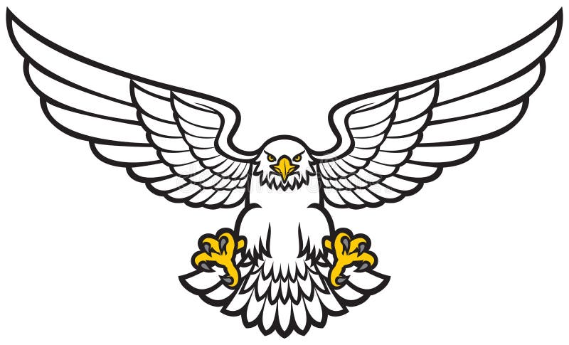 Águila ilustración del vector Águila ilustración del vector