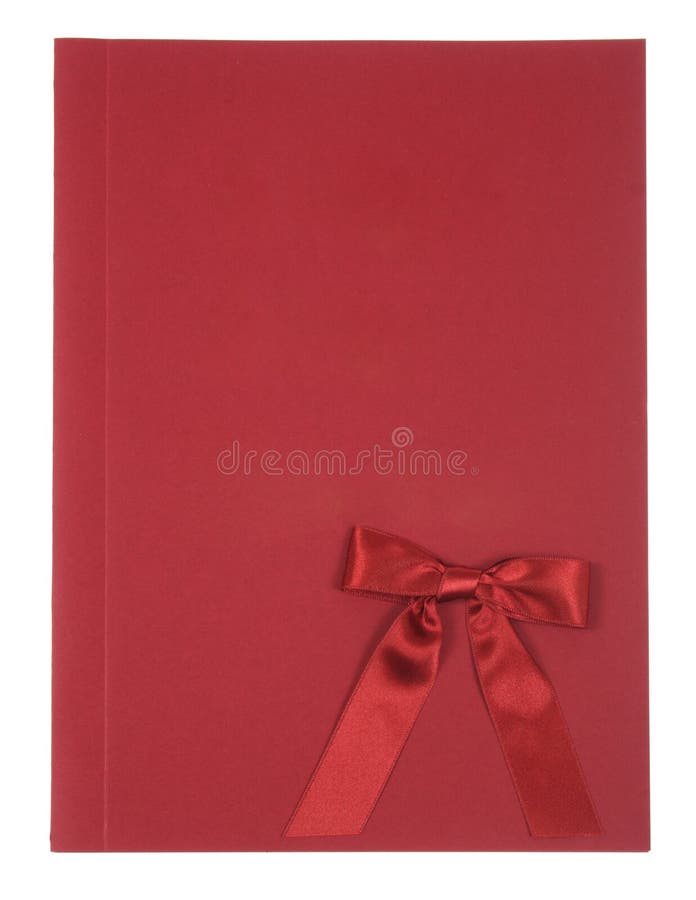 Álbum rojo fotografía de archivo libre de regalías Álbum rojo fotografía de archivo libre de regalías