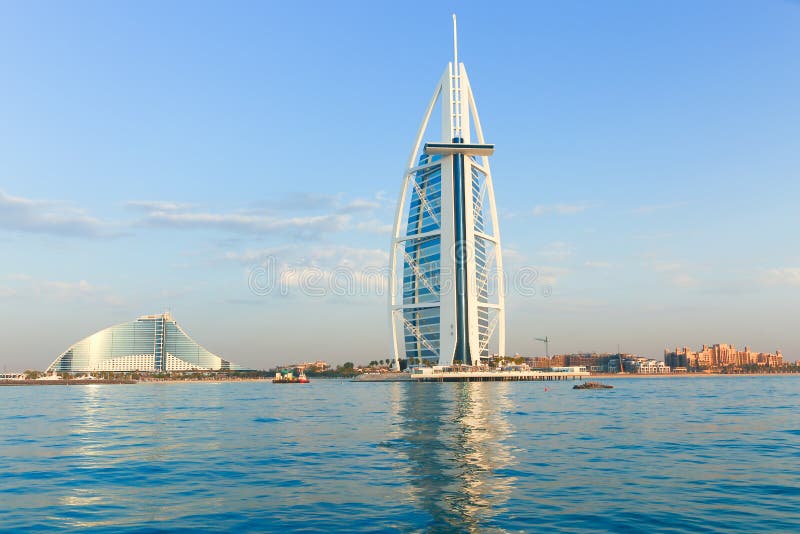 Burj Al Arab - Dubai imagens de stock royalty free