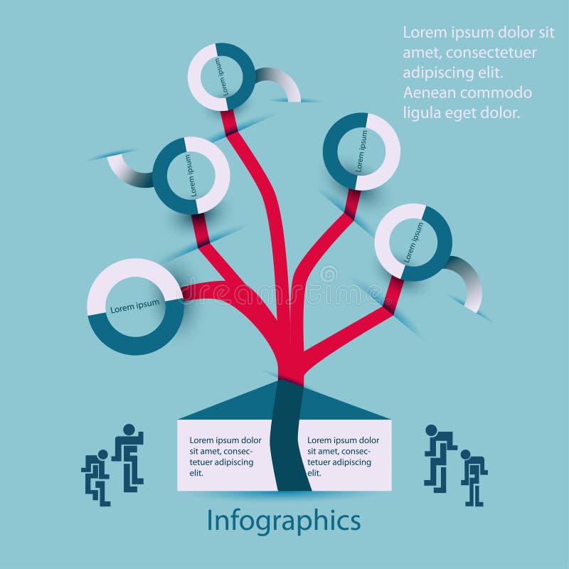 Árbol de la familia-familia de Infographics libre illustration Árbol de la familia-familia de Infographics libre illustration
