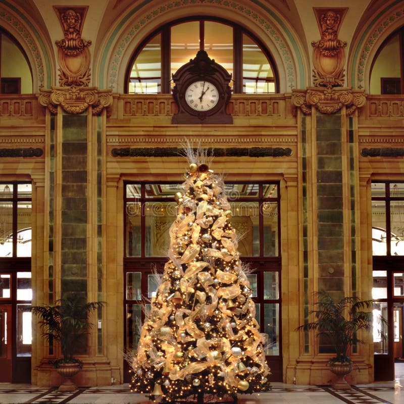 Árbol de navidad 1 foto de archivo