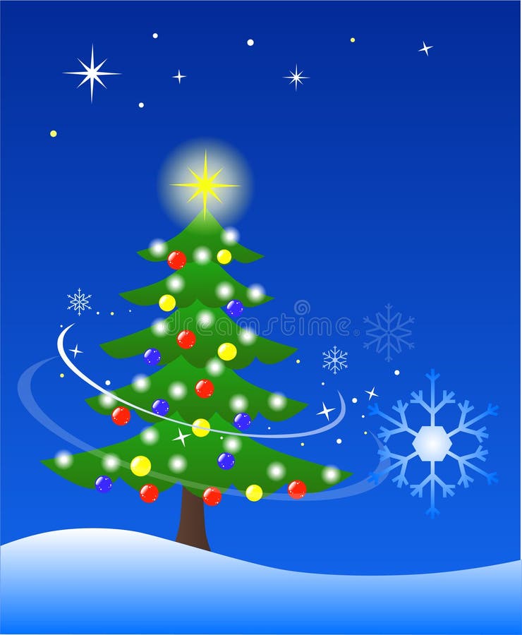 Árbol de navidad libre illustration Árbol de navidad libre illustration