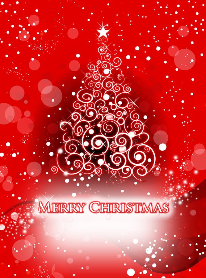 Árbol de navidad blanco ilustración del vector Árbol de navidad blanco ilustración del vector