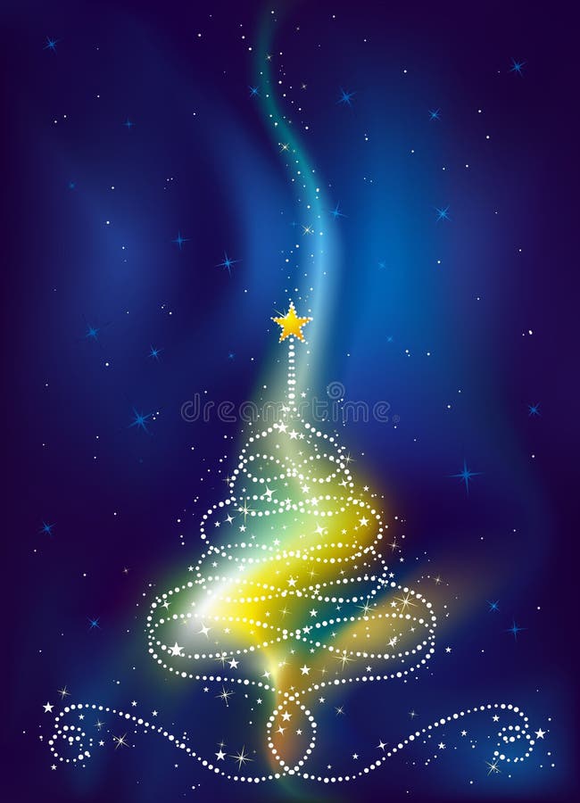 Árbol de navidad, vector ilustración del vector Árbol de navidad, vector ilustración del vector