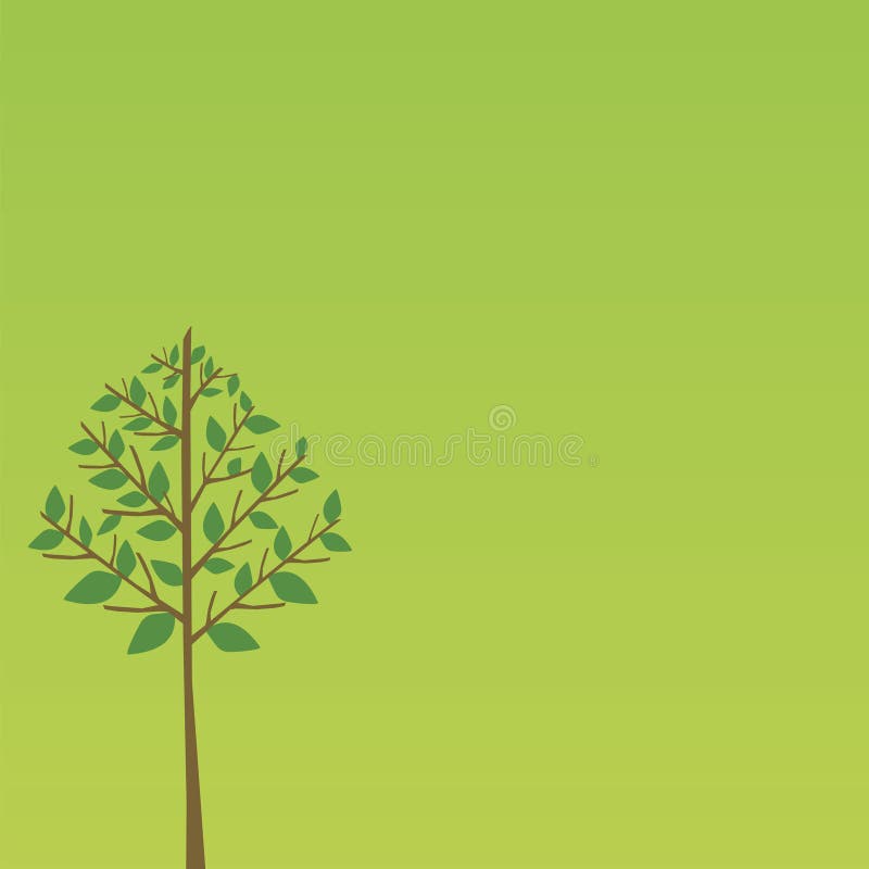 Árbol de verano libre illustration