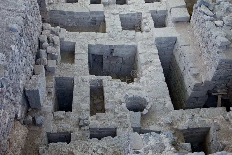 Área da arqueologia em Peru