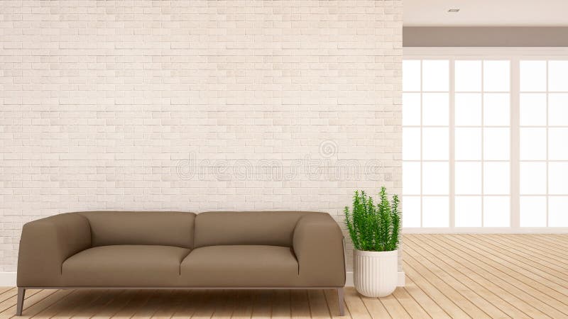 Área habitável e área do salão no apartamento ou na casa - design de interiores para a arte finala - rendição 3D ilustração do vetor Área habitável e área do salão no apartamento ou na casa - design de interiores para a arte finala - rendição 3D ilustração do vetor