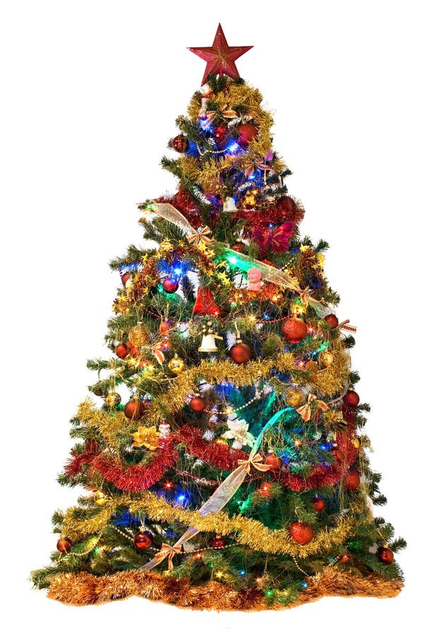 Árvore de Natal imagens de stock