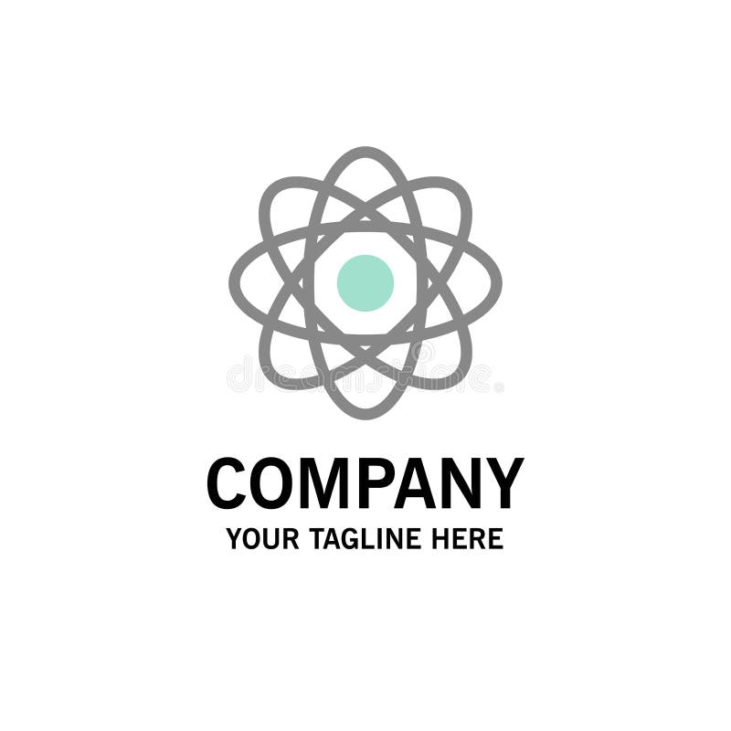 Átomo, bioquímica, química, negocio Logo Template del laboratorio color plano libre illustration Átomo, bioquímica, química, negocio Logo Template del laboratorio color plano libre illustration