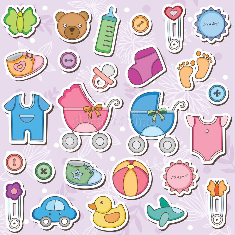 Baby Accessories Clip Art
