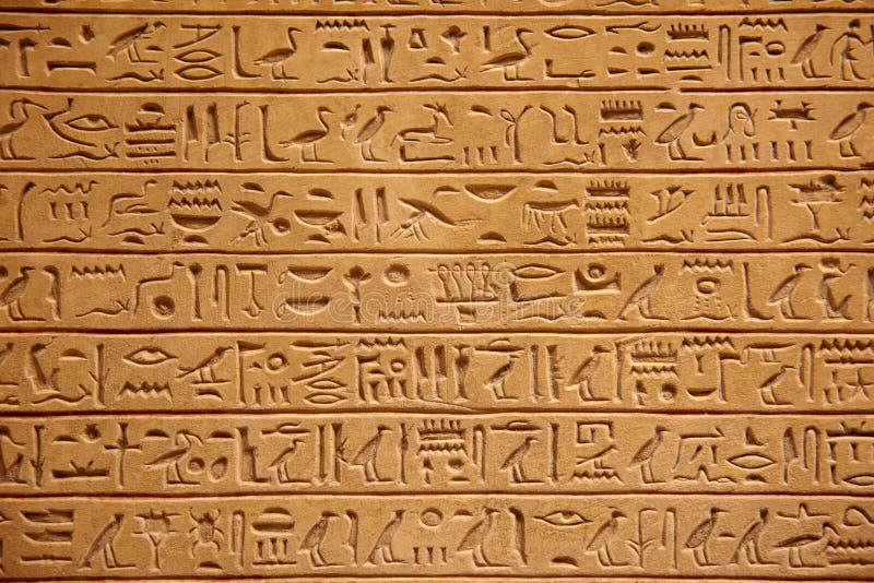 Ägyptische Hieroglyphen lizenzfreies stockfoto Ägyptische Hieroglyphen lizenzfreies stockfoto