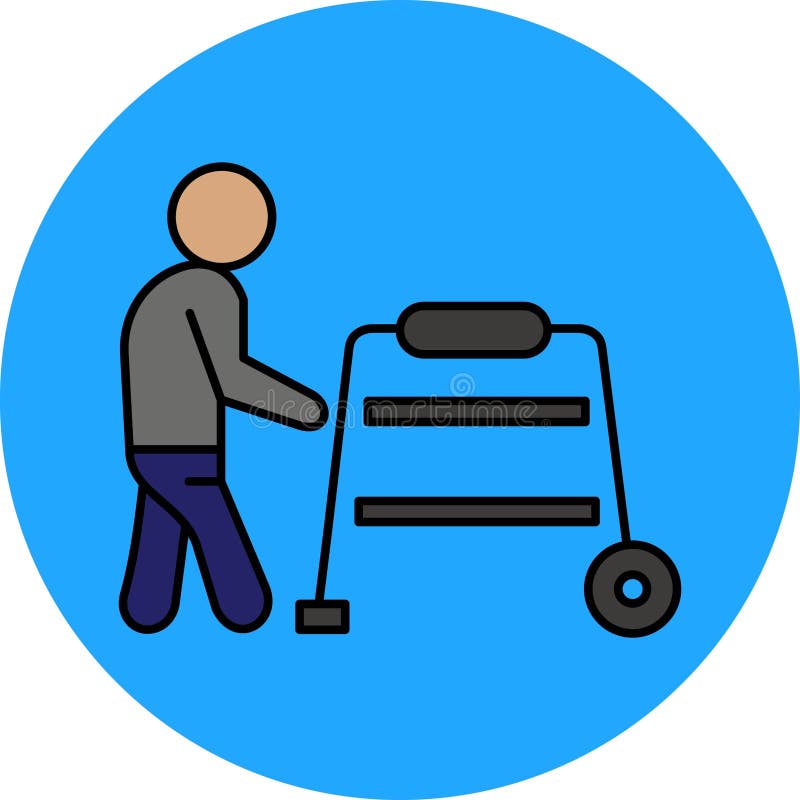 äldre hälsa som lätt kan modifiera eller redigera royaltyfri illustrationer
