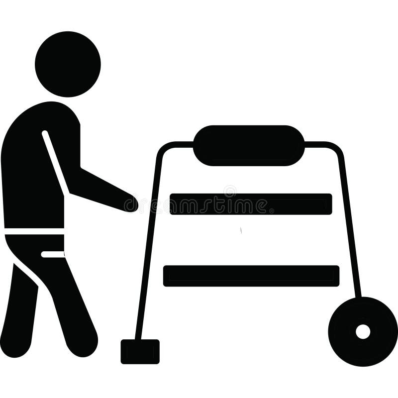 äldre hälsa som lätt kan modifiera eller redigera stock illustrationer