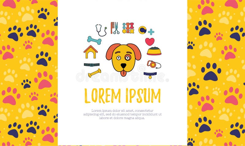 älsklings- advertizingbanermallar placera text den veterinär- kliniken och älsklings- shoppar royaltyfri illustrationer älsklings- advertizingbanermallar placera text den veterinär- kliniken och älsklings- shoppar royaltyfri illustrationer
