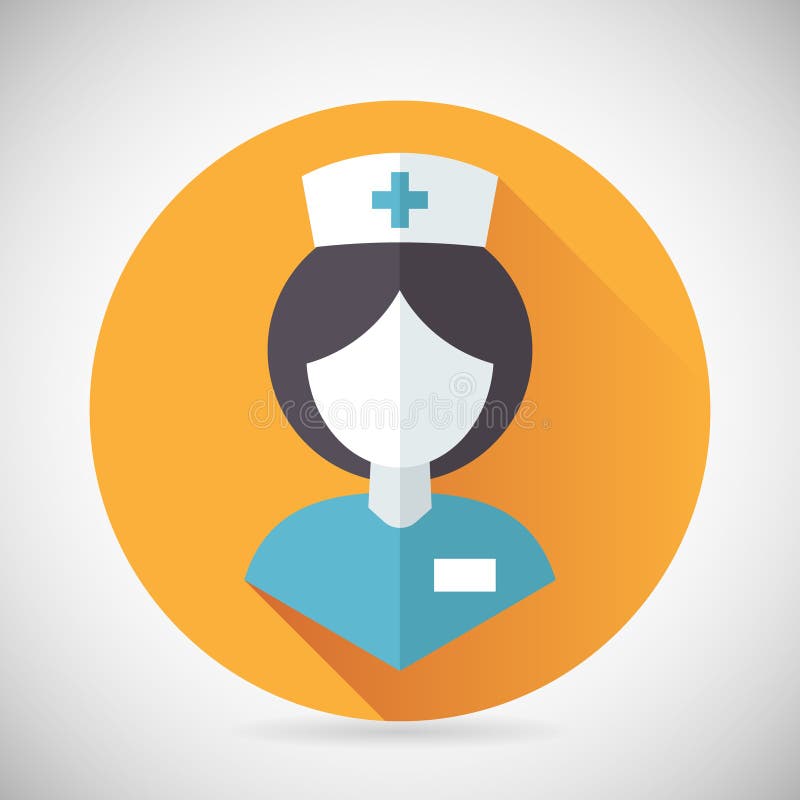 Ärztliche Behandlungs-Krankenschwester Symbol Female Physician stock abbildung Ärztliche Behandlungs-Krankenschwester Symbol Female Physician stock abbildung