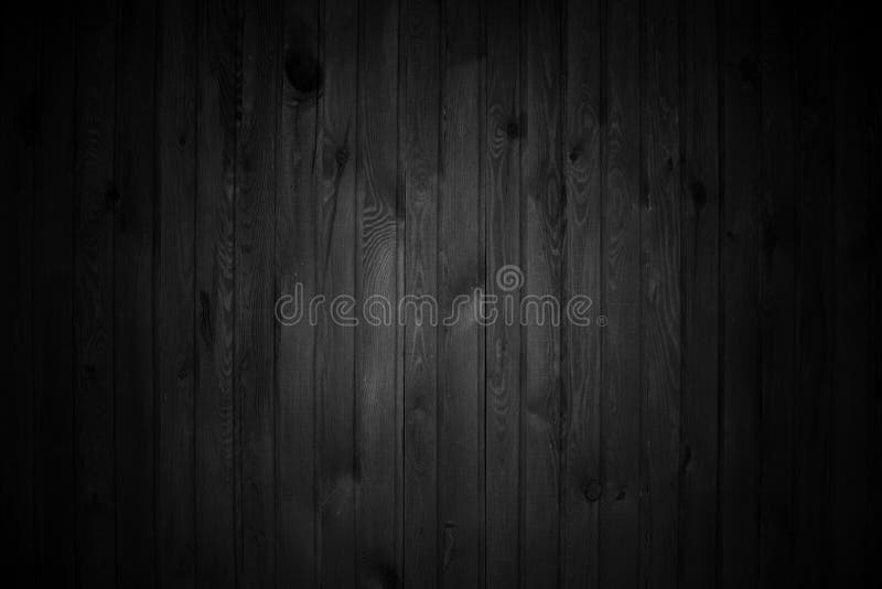概略的黑木背景 库存图片