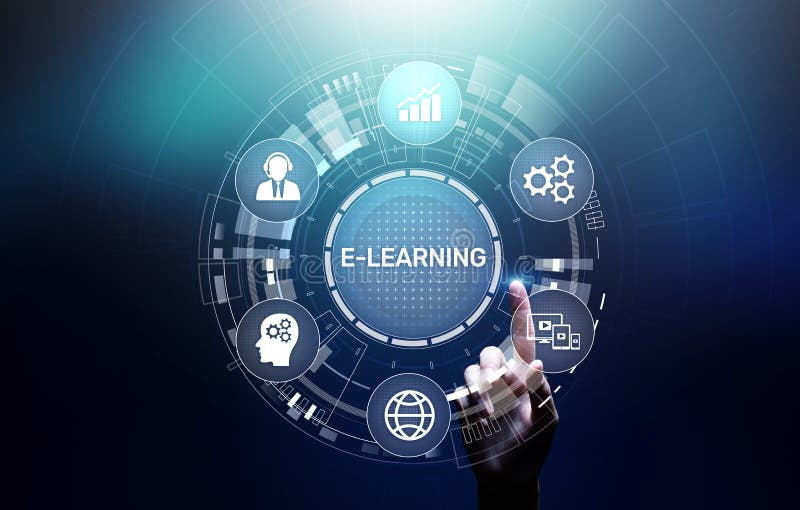 电子教学网上教育训练Webinar研讨会个人发展和专业成长 免版税库存图片 电子教学网上教育训练Webinar研讨会个人发展和专业成长 免版税库存图片