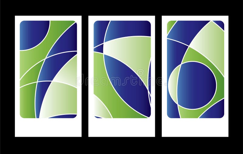 Échantillon abstrait de fond de cartes colorées illustration stock Échantillon abstrait de fond de cartes colorées illustration stock
