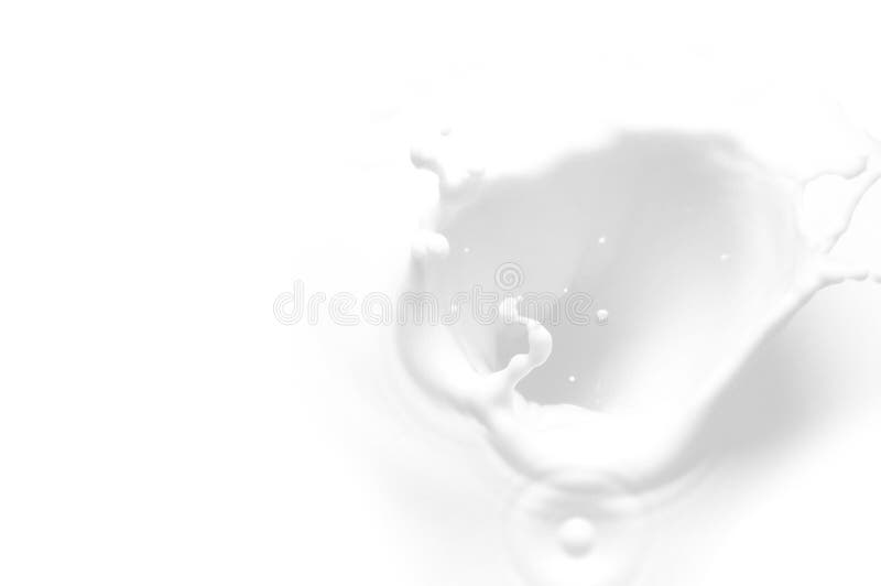 Éclaboussure de lait