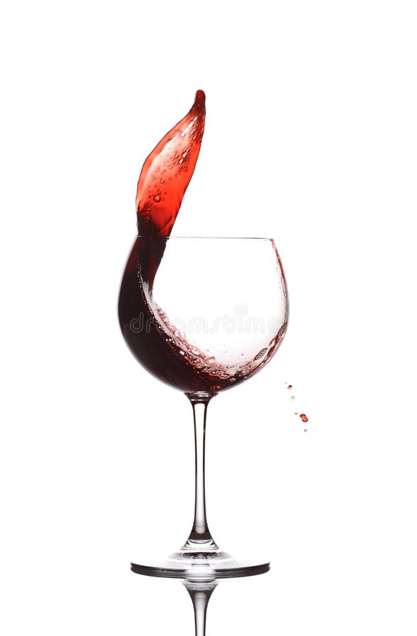 Éclaboussure de vin photos libres de droits Éclaboussure de vin photos libres de droits