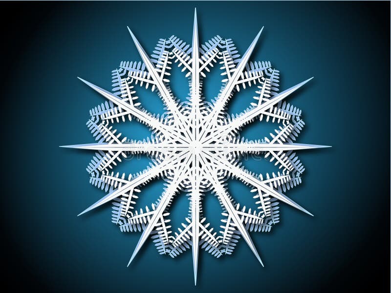Éclaille de neige illustration libre de droits Éclaille de neige illustration libre de droits