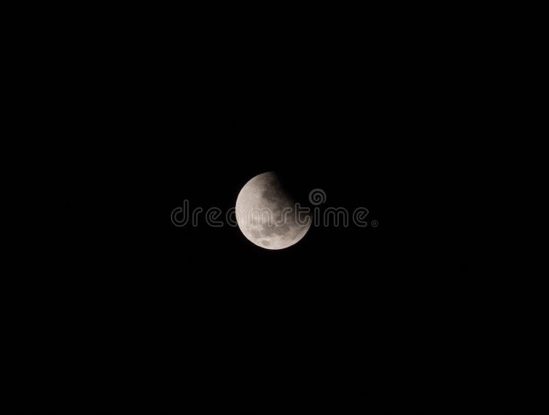 Éclipse de lune photo libre de droits Éclipse de lune photo libre de droits