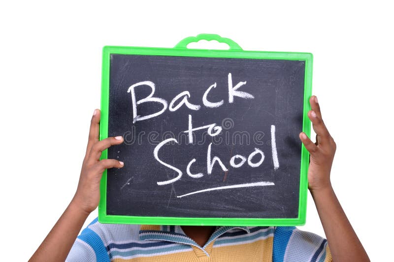 école arrière à image libre de droits