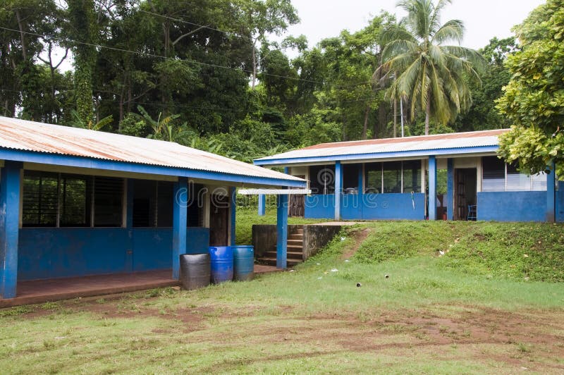 School in jungle rural corn island nicaragua third world central america. School in jungle rural corn island nicaragua third world central america