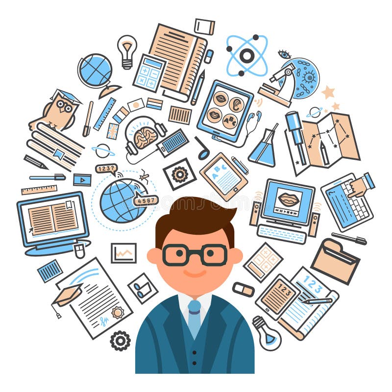 Écolier ou étudiant dans l'uniforme avec l'illustration de vecteur de bannière d'équipement Différentes fournitures scolaires, pa illustration de vecteur Écolier ou étudiant dans l'uniforme avec l'illustration de vecteur de bannière d'équipement Différentes fournitures scolaires, pa illustration de vecteur