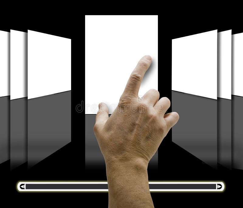 Touchscreen and File Selection.Interface. Touchscreen and File Selection.Interface