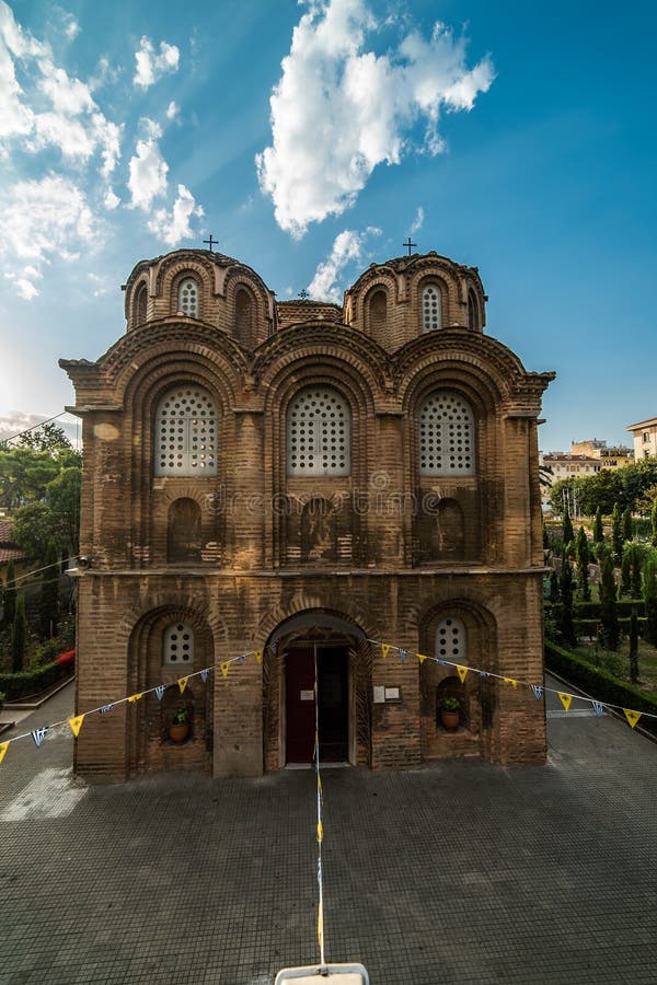 Église de Panagia Chalkeon, 11èmes cectury, photo libre de droits Église de Panagia Chalkeon, 11èmes cectury, photo libre de droits