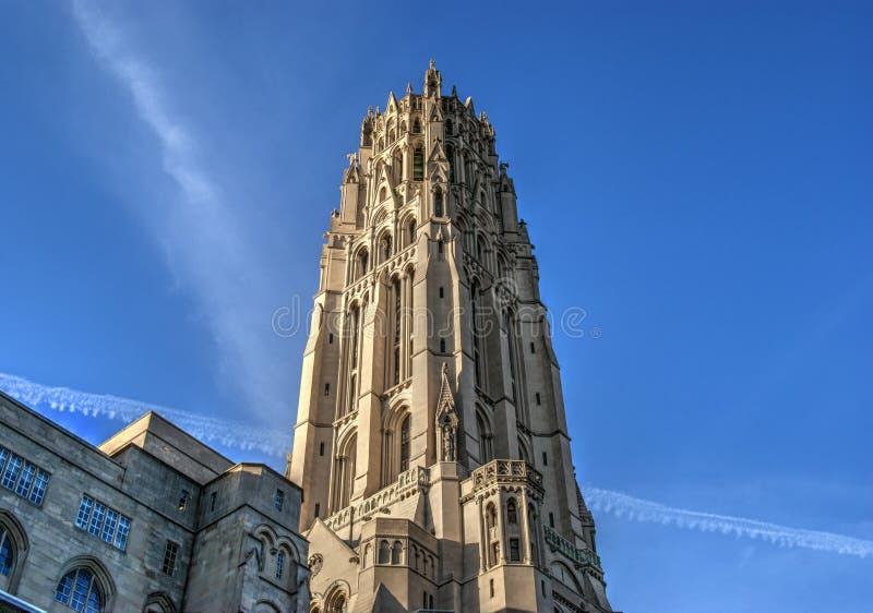 Église de rive à New York City image libre de droits Église de rive à New York City image libre de droits