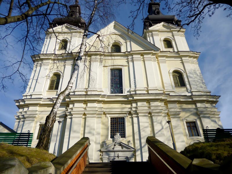 Église de St Arkhangel Michael, Lviv image stock Église de St Arkhangel Michael, Lviv image stock
