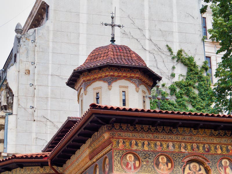 Église orthodoxe orientale, Bucarest, Roumanie image stock Église orthodoxe orientale, Bucarest, Roumanie image stock