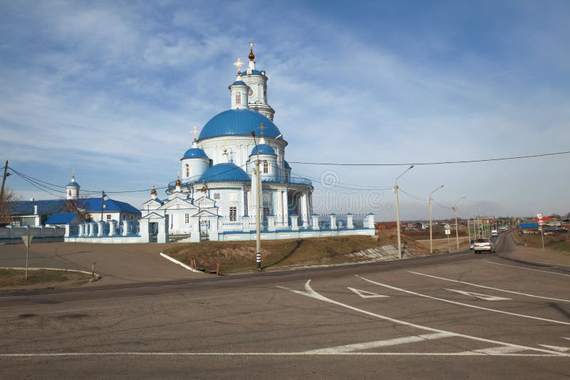 Church of the Kazan Icon of the Mother of God. Russia, Irkutsk region, Usolye district, Thelma village, Lenin street. Church of the Kazan Icon of the Mother of God. Russia, Irkutsk region, Usolye district, Thelma village, Lenin street.