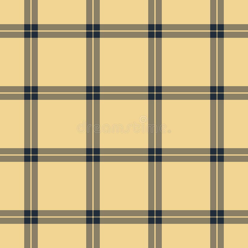 Élégant motif crème et plaid marine. Parfait pour les fonds de site de design textile ou de papeterie illustration stock