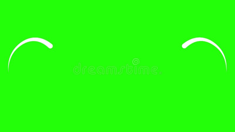 élément contextuel de découpage de la forme de ligne. éléments de conception graphique de mouvement avec écran vert. animation de illustration libre de droits