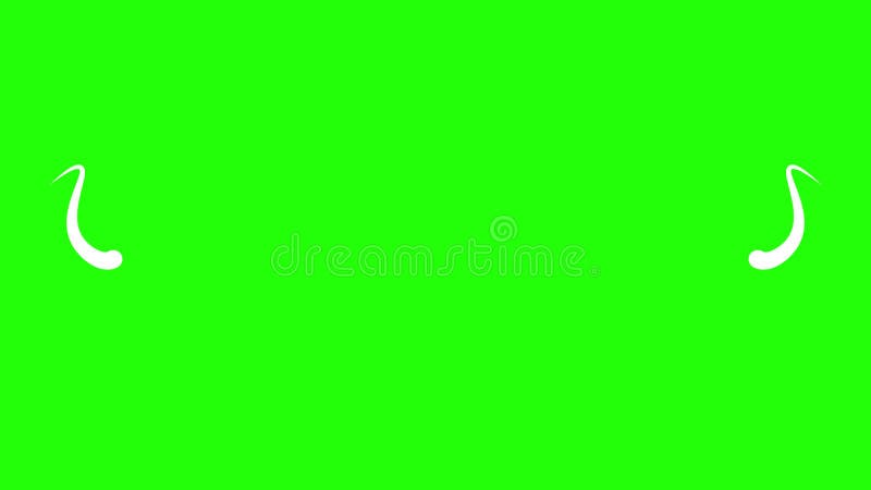 élément contextuel de découpage de la forme de ligne. éléments de conception graphique de mouvement avec écran vert. animation de illustration de vecteur