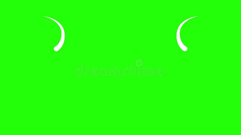 élément contextuel de découpage de la forme de ligne. éléments de conception graphique de mouvement avec écran vert. animation de illustration libre de droits