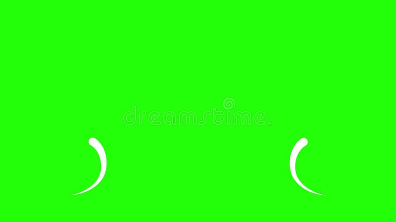 élément contextuel de découpage de la forme de ligne. éléments de conception graphique de mouvement avec écran vert. animation de illustration stock