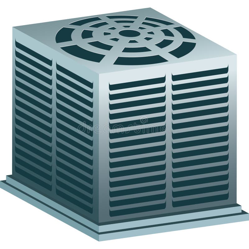 Home heating and cooling appliance icon. Home heating and cooling appliance icon.