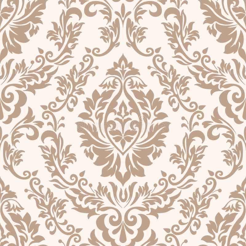 Élément sans couture de modèle de damassé de vecteur Ornement démodé de luxe classique de damassé, texture sans couture de victor illustration de vecteur Élément sans couture de modèle de damassé de vecteur Ornement démodé de luxe classique de damassé, texture sans couture de victor illustration de vecteur