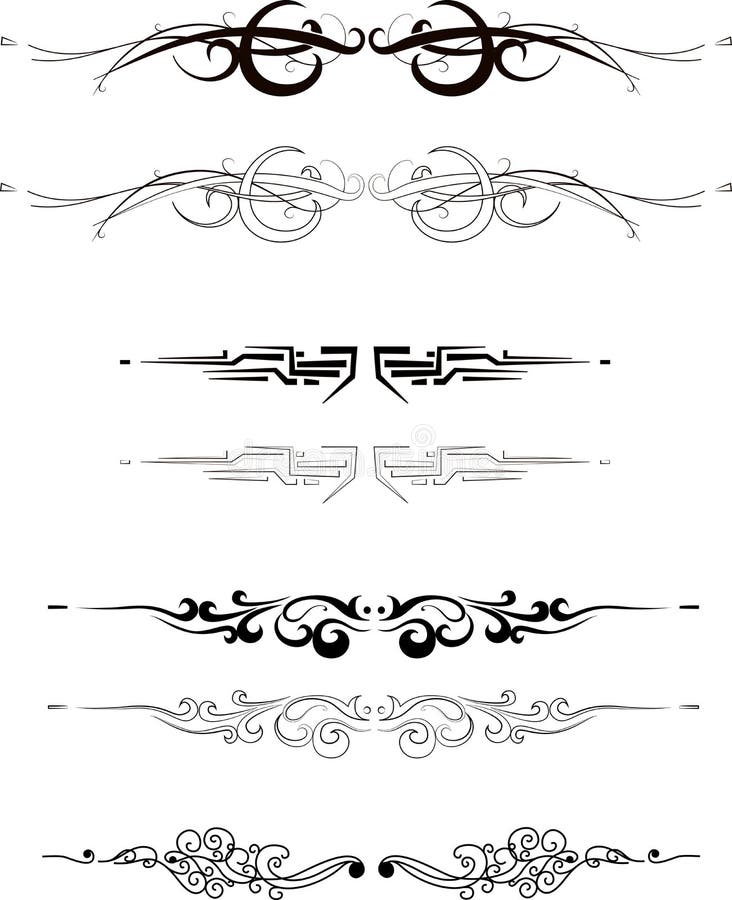 Éléments abstraits illustration libre de droits Éléments abstraits illustration libre de droits